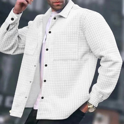 Josiah - Chemise à motif gaufré