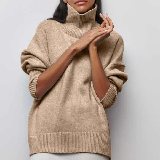 Lene | Col roulé oversized pour femmes