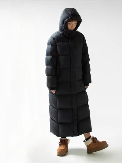 Jazlyn - Longue parka d'hiver pour femmes avec capuche