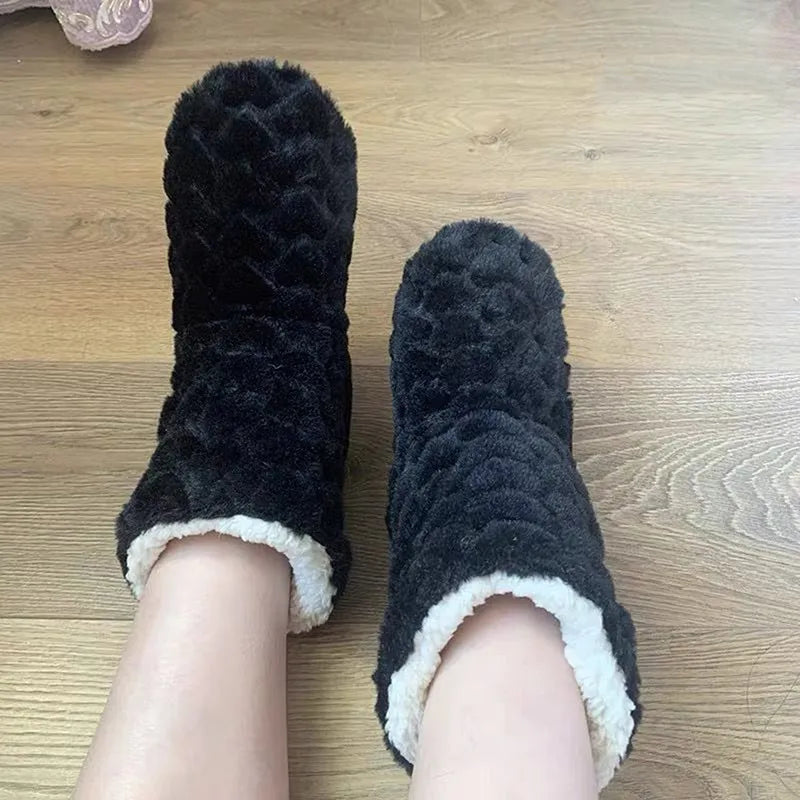 Jasmine - Chaussons hauts avec doublure douce et chaude