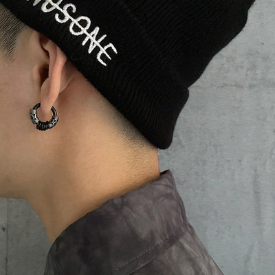 Boucles d'oreilles urbaines audacieuses - Un choix audacieux et tendance