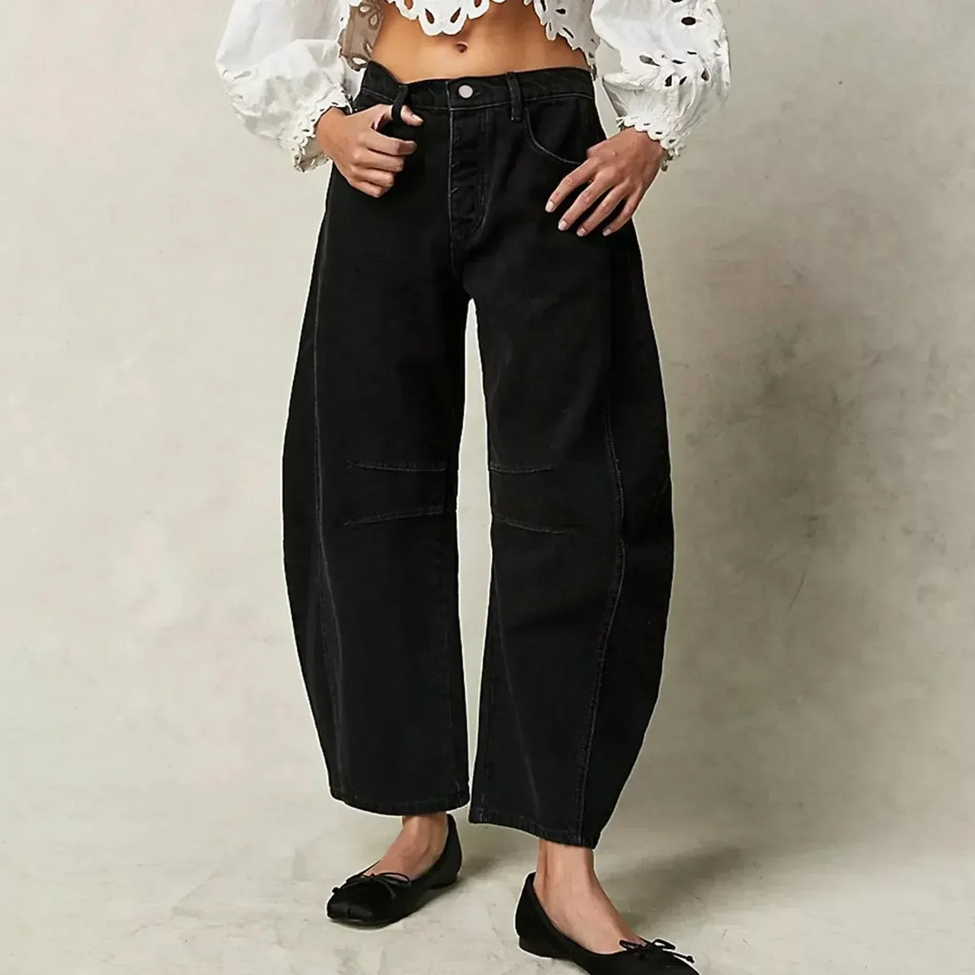Clarisse - Pantalons jeans larges