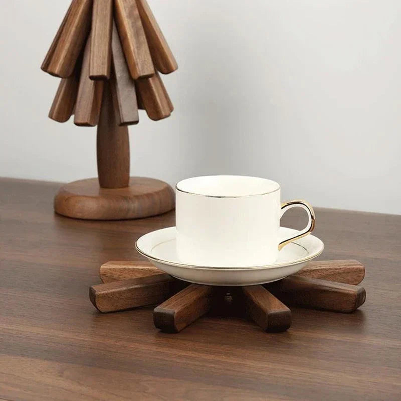 WoodTri | Sous-verres décoratifs et isolants