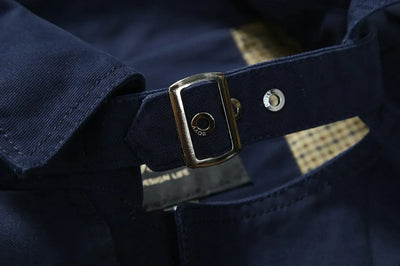 Callum - Trench-coat long à la mode pour hommes
