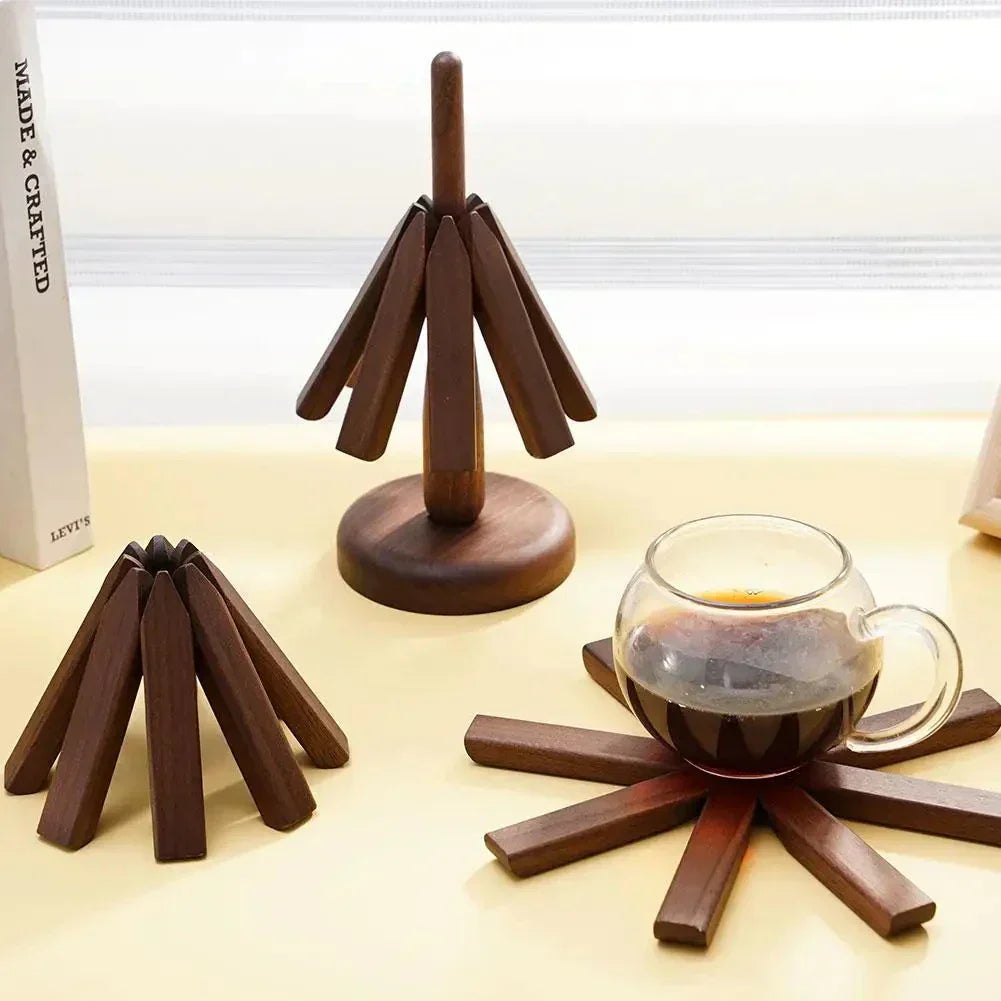 WoodTri | Sous-verres décoratifs et isolants