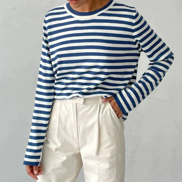 SARA | Chemise en coton rayé