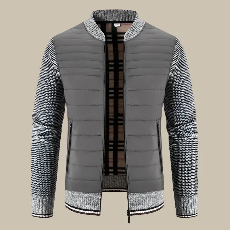 Oswald - Cardigan tricoté hybride homme