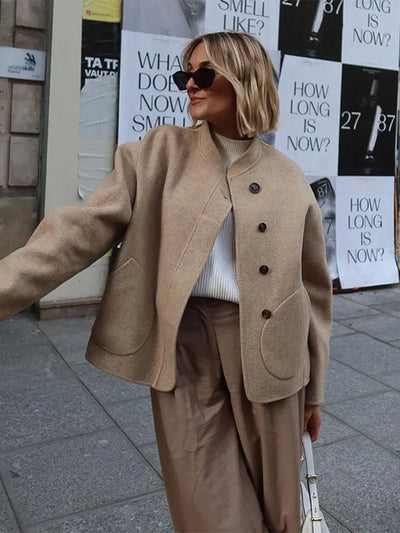 Maddison - Manteau d'automne surdimensionné
