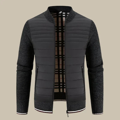 Oswald - Cardigan tricoté hybride homme