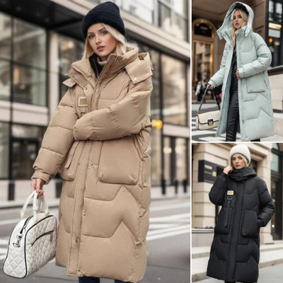Veste longue pour femme au style moderne et élégant