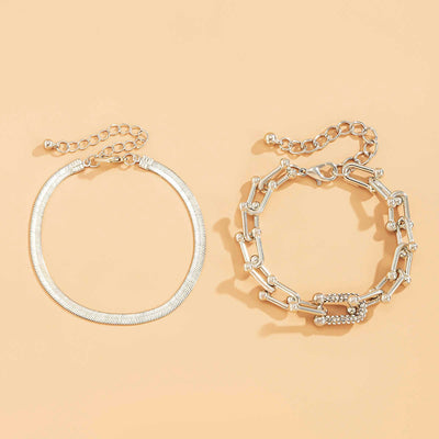 Esmee - ensemble de bracelet en or ou argent 2