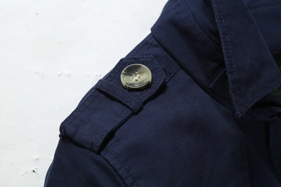 Callum - Trench-coat long à la mode pour hommes