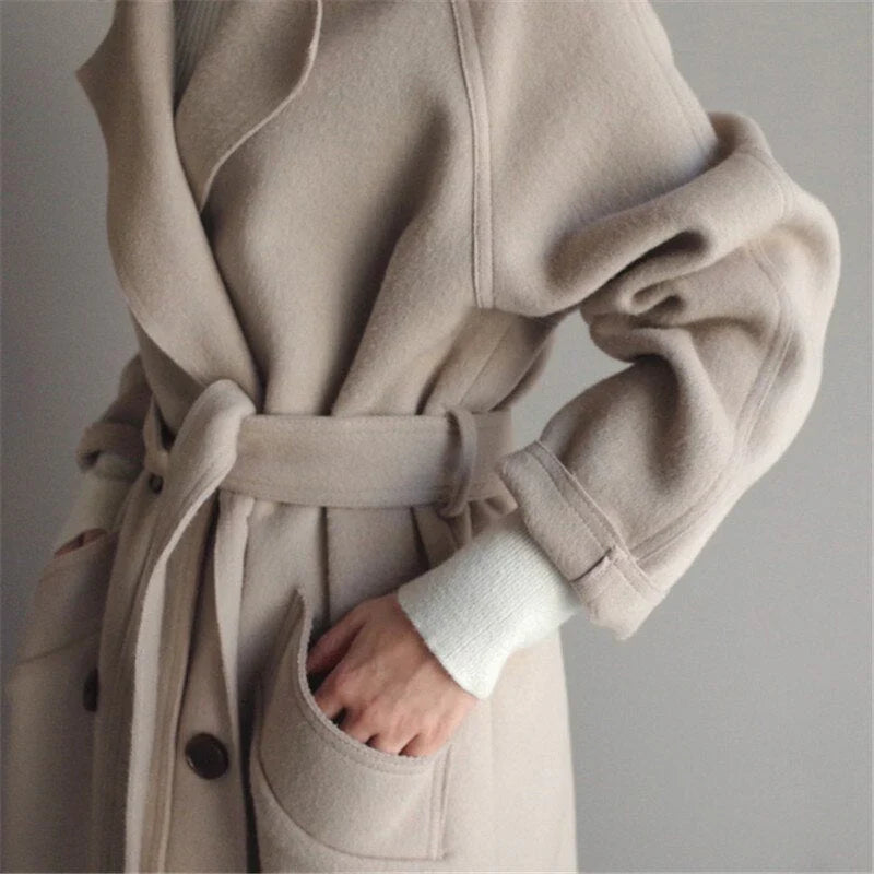 LAURA | Manteau en laine élégant