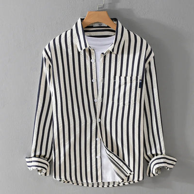 TYLER | Chemise boutonnée en lin