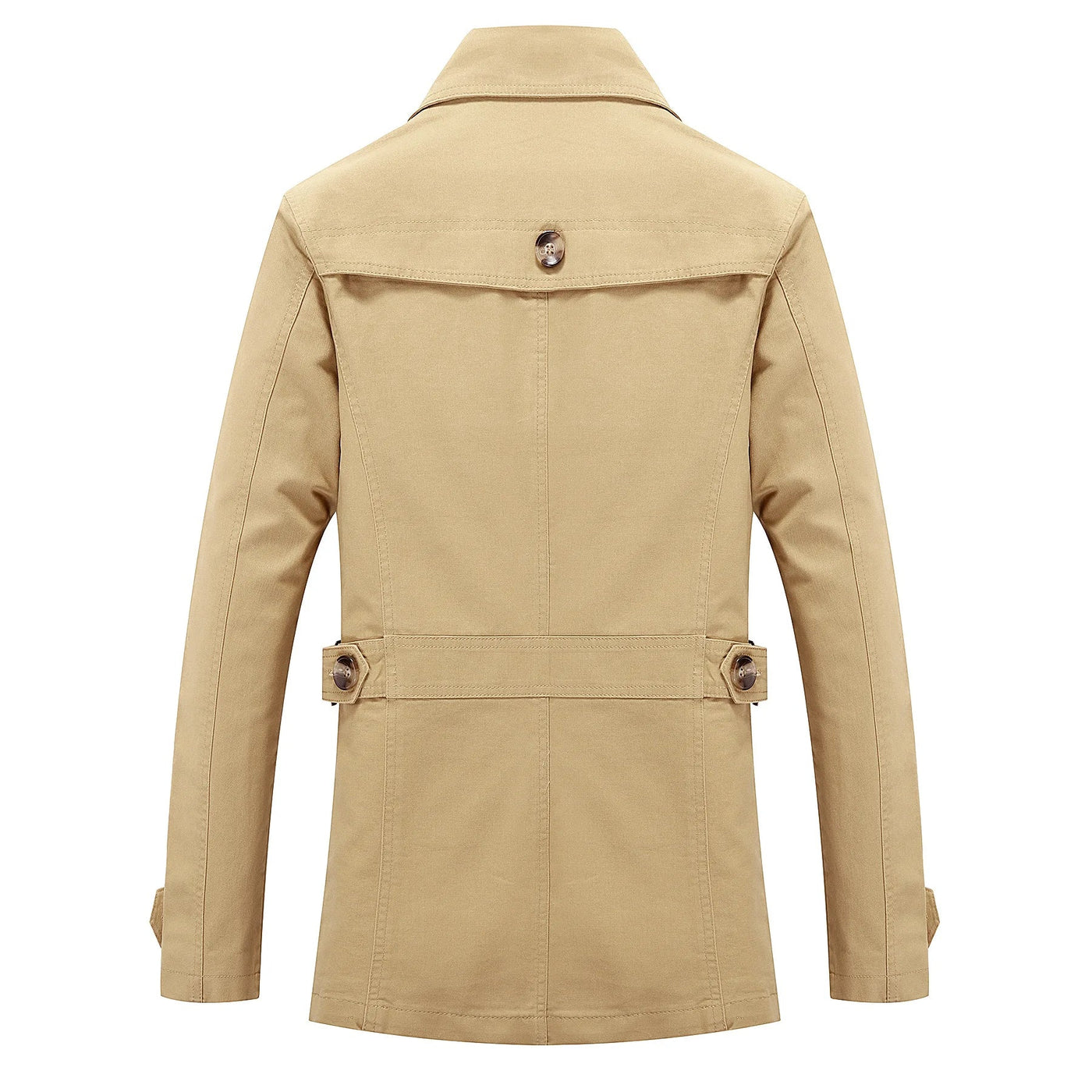 Callum - Trench-coat long à la mode pour hommes