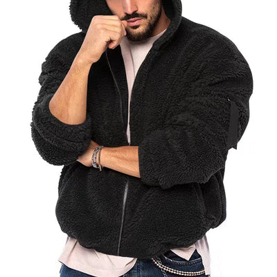 Shane - veste d'hiver teddy décontractée pour hommes