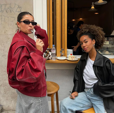 Veste Femme Oversized Noire Style Bomber Résistante au Froid