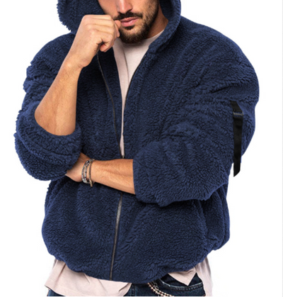 Shane - veste d'hiver teddy décontractée pour hommes