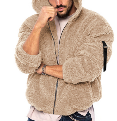 Shane - veste d'hiver teddy décontractée pour hommes
