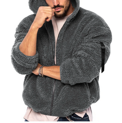Shane - veste d'hiver teddy décontractée pour hommes