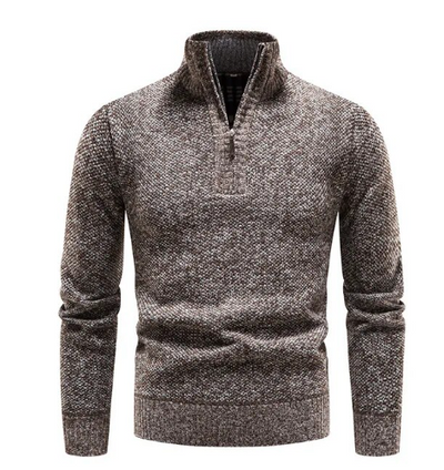 Paxson- Pull décontracté avec fermeture éclair pour hommes