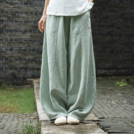 MAGGIES | Pantalons en lin confortables
