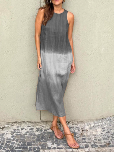 ROZALIA | Robe Midi en Lin pour Femme