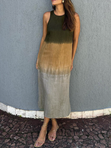 ROZALIA | Robe Midi en Lin pour Femme