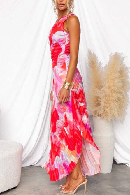KACIE | Robe d'Été Plissée