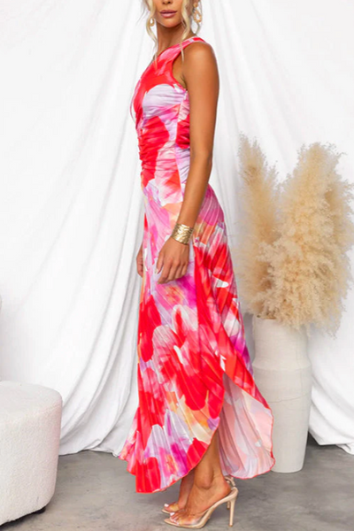 KACIE | Robe d'Été Plissée