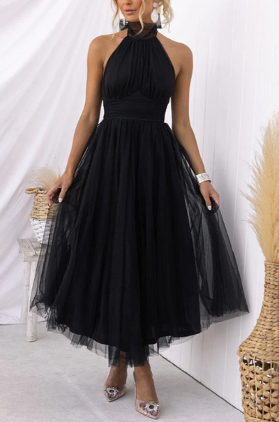 PHOEBE | Robe Longue à Jupe