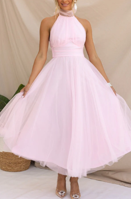 PHOEBE | Robe Longue à Jupe