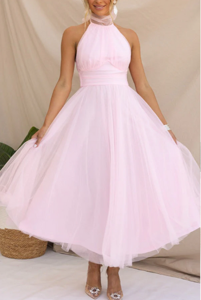 PHOEBE | Robe Longue à Jupe