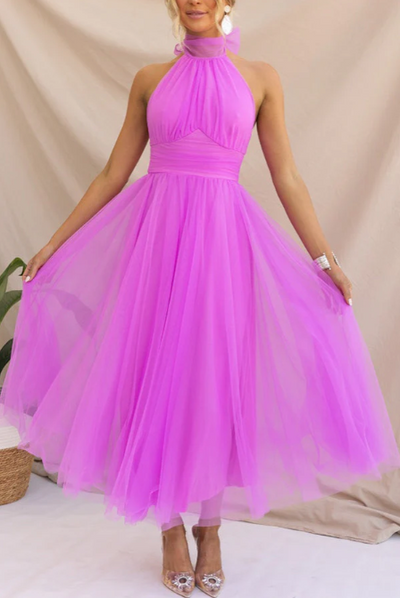 PHOEBE | Robe Longue à Jupe