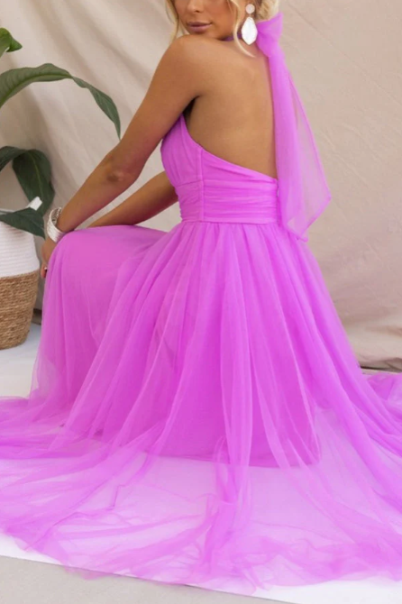 PHOEBE | Robe Longue à Jupe