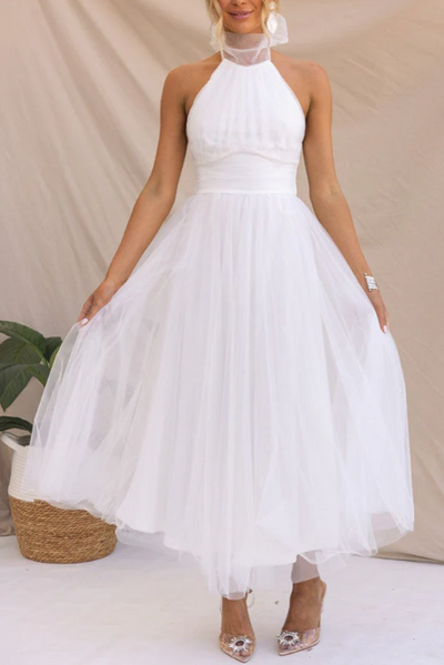 PHOEBE | Robe Longue à Jupe