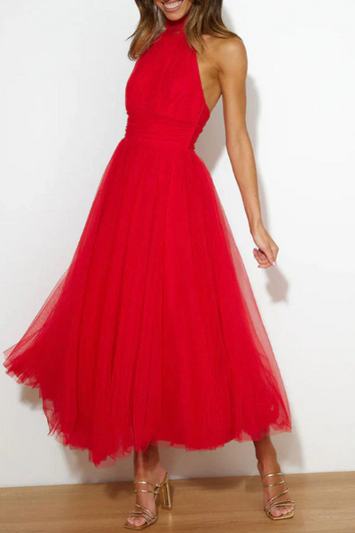 PHOEBE | Robe Longue à Jupe