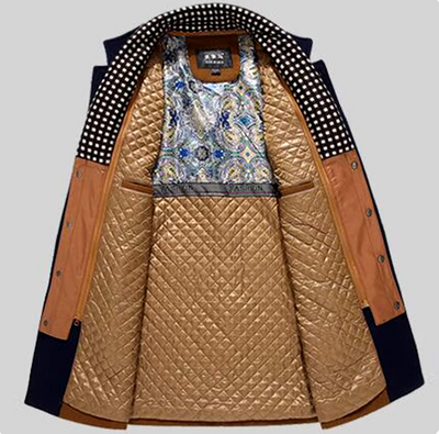 BASTIEN | Trench-coat en laine pour homme