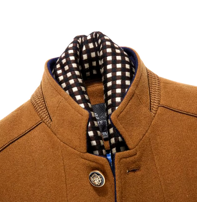 BASTIEN | Trench-coat en laine pour homme