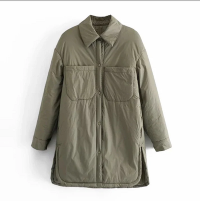 Veste Hiver Femme Polyvalente en Matériau Durable Ajustée