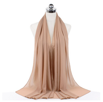 Hijab en mousseline de soie ultra doux – confortable et élégant