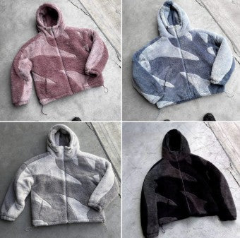 Veste Homme En Laine D'Agneau Fermeture Éclair Confortable