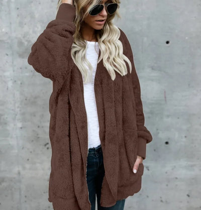 Vienna - Veste polaire surdimensionnée chaude pour femmes