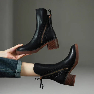 ISOLDE | Bottines en cuir