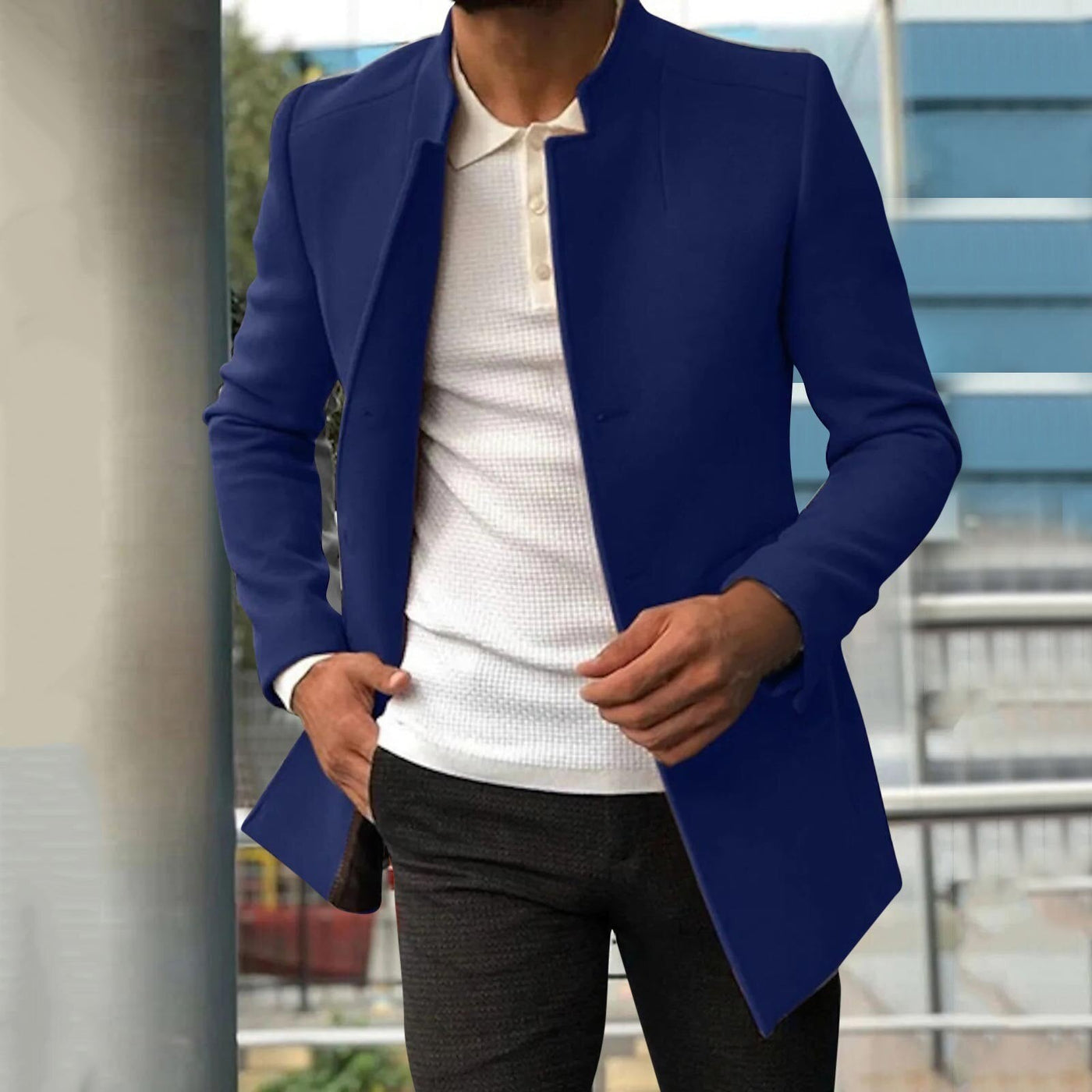 Shafiq | Manteau d'hiver moderne pour hommes