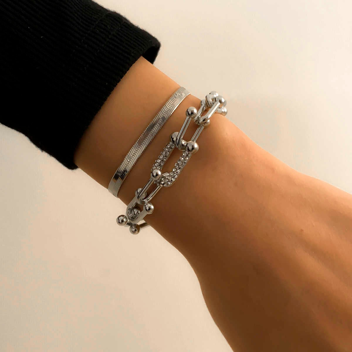 Esmee - ensemble de bracelet en or ou argent 2