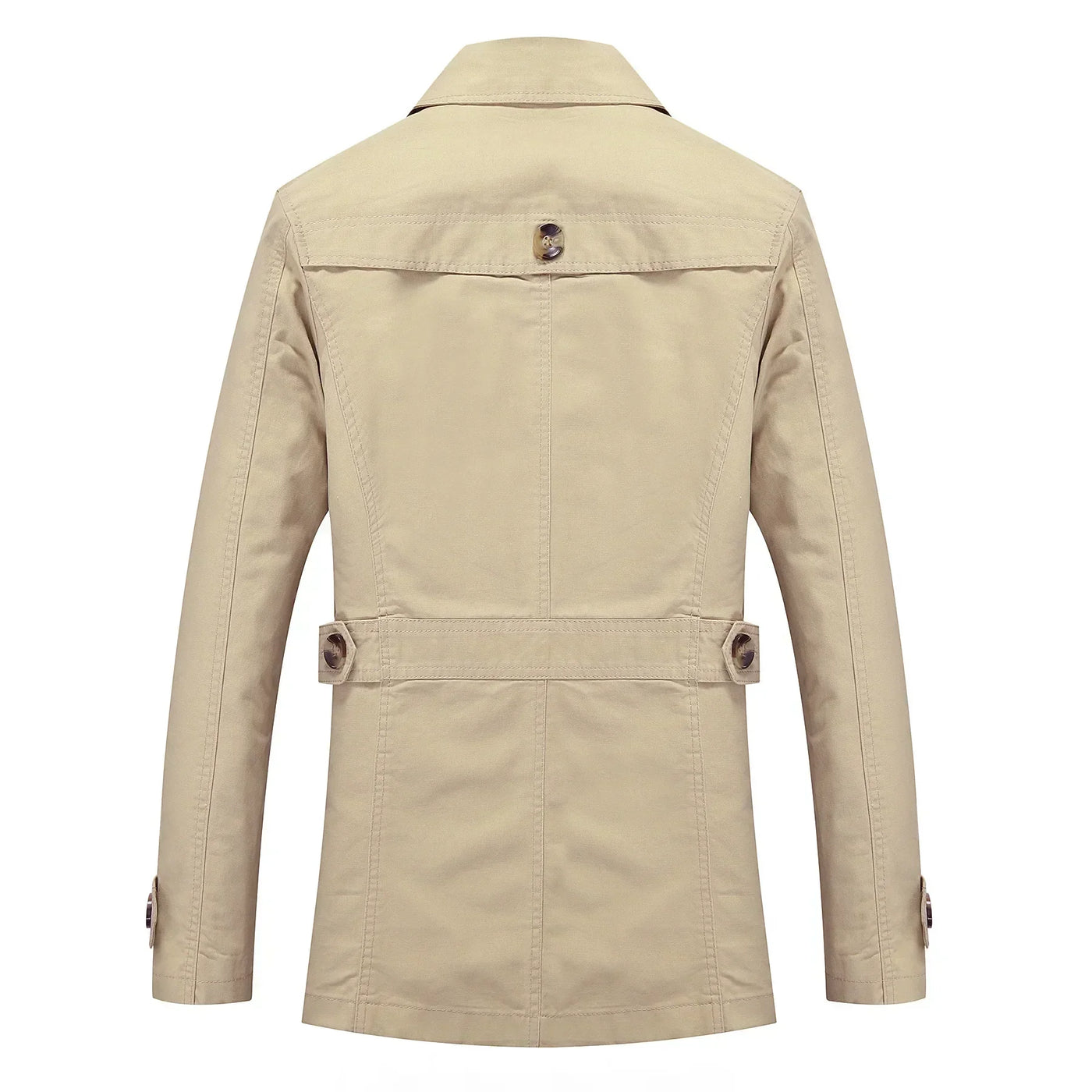 Callum - Trench-coat long à la mode pour hommes