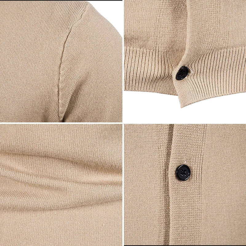Garrett- Veste tailleur décontractée en maille