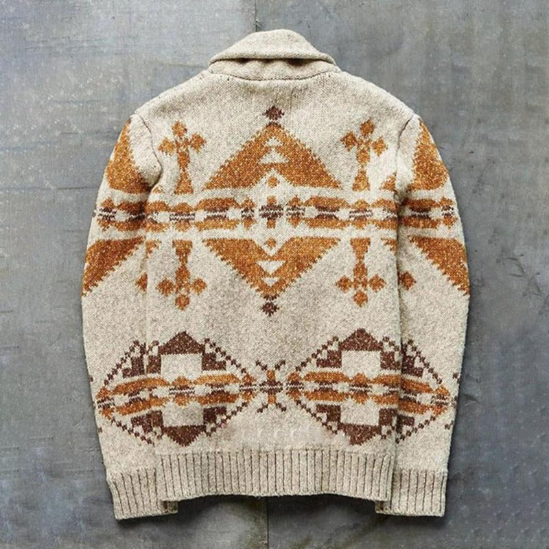 Maurice - Gilet tricoté vintage pour hommes