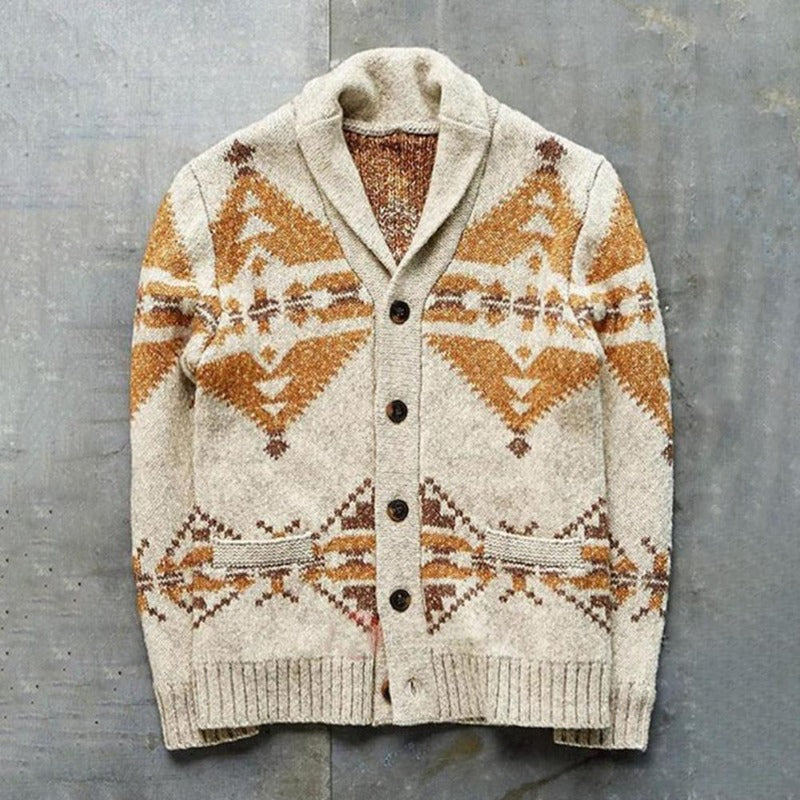 Maurice - Gilet tricoté vintage pour hommes